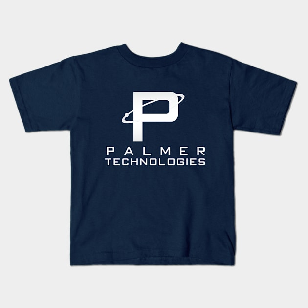 Palmer Technologies - White Kids T-Shirt by fenixlaw